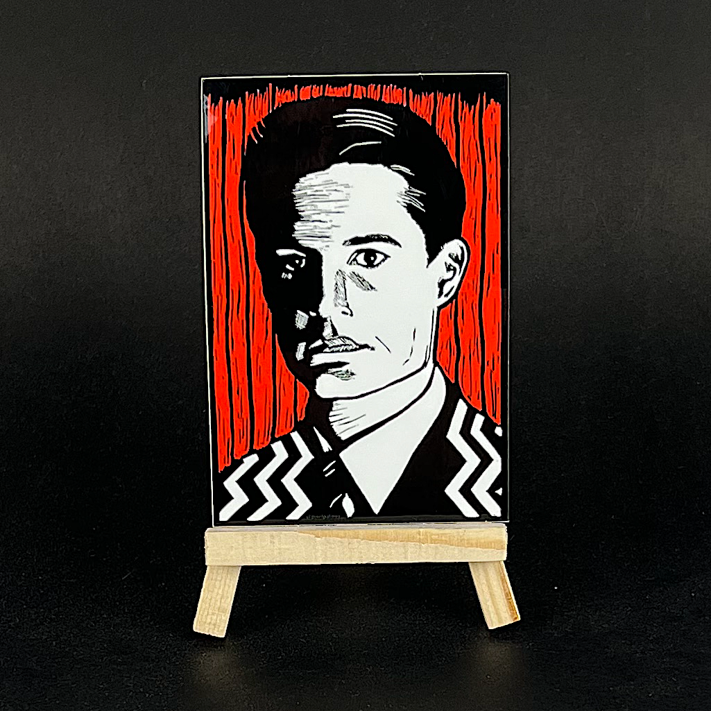 Agent Cooper - sticker - Arts & Crafts