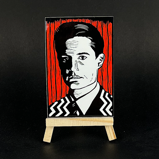 Agent Cooper - sticker - Arts & Crafts