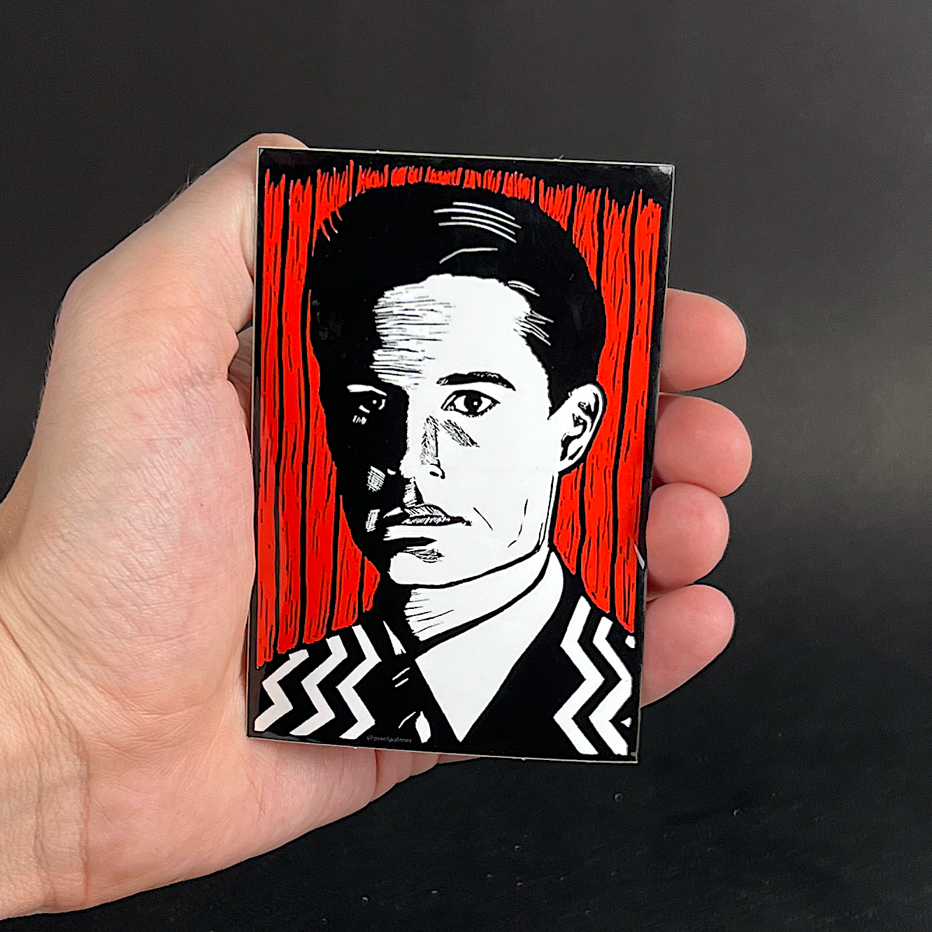 Agent Cooper - sticker - Arts & Crafts