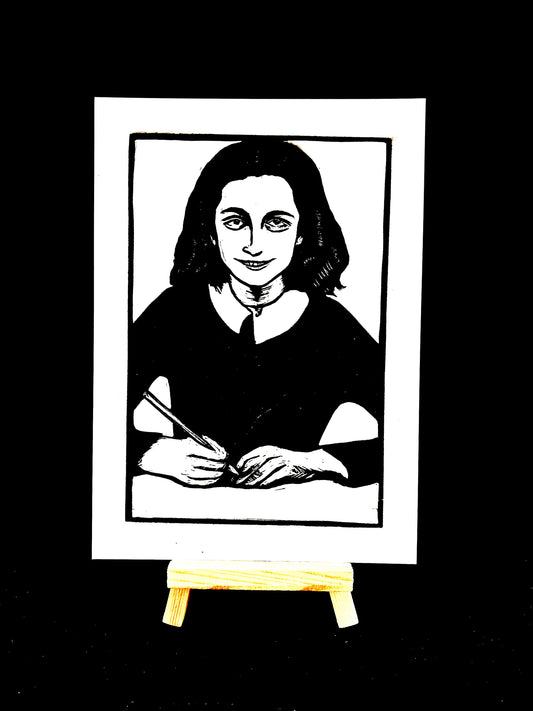 Anne Frank (commissioned art) - Arts & Crafts
