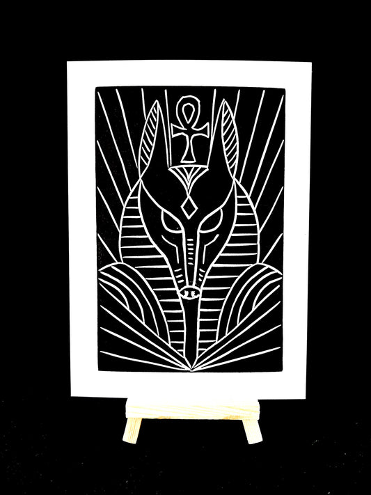 Anubis Egyptian God of the Dead - Arts & Crafts