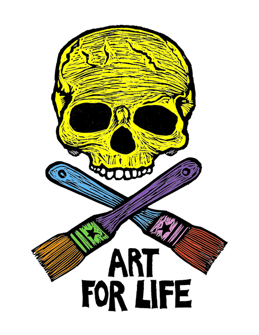 Art for Life (8.5 x 11’’) color print - Arts & Crafts