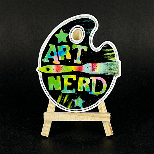 Art Nerd - sticker - Arts & Crafts