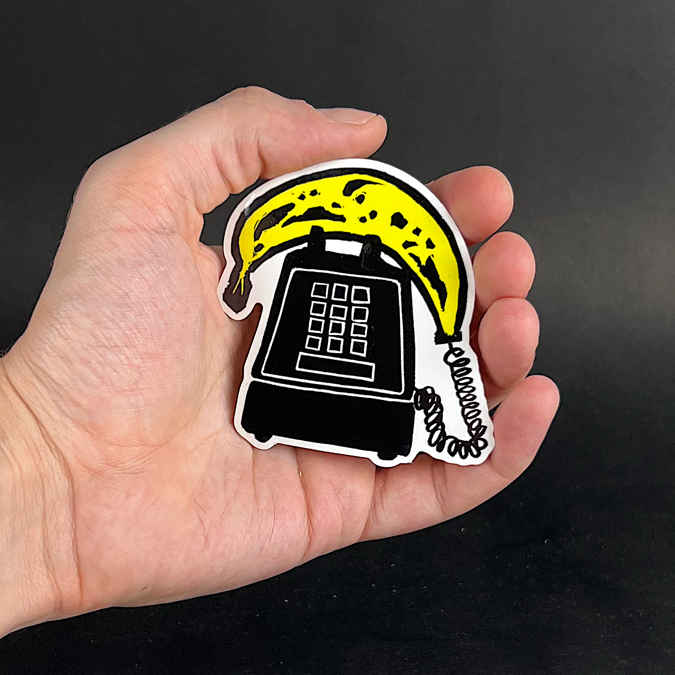 Banana Phone - sticker - Arts & Crafts