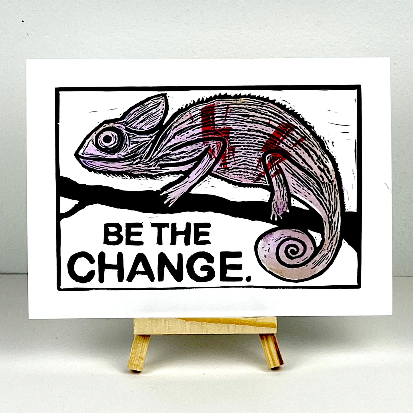 BE THE CHANGE - Chameleon (various) - Bowie Bolts - Arts & Crafts