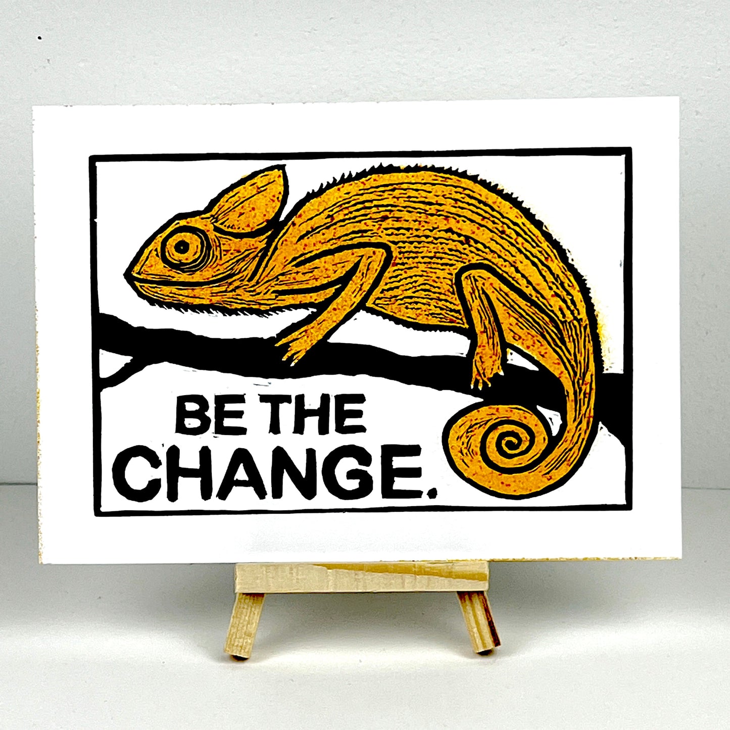 BE THE CHANGE - Chameleon (various) - Gold/Orange - Arts & Crafts