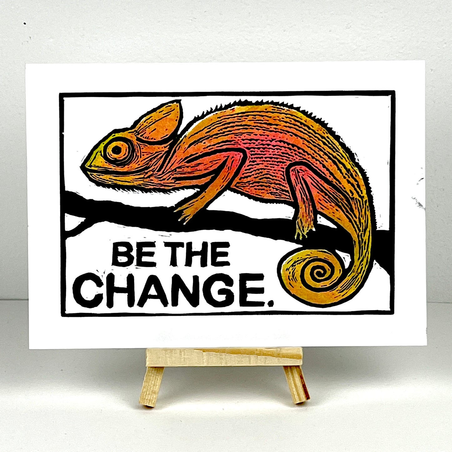 BE THE CHANGE - Chameleon (various) - Tangerine Sunset - Arts & Crafts
