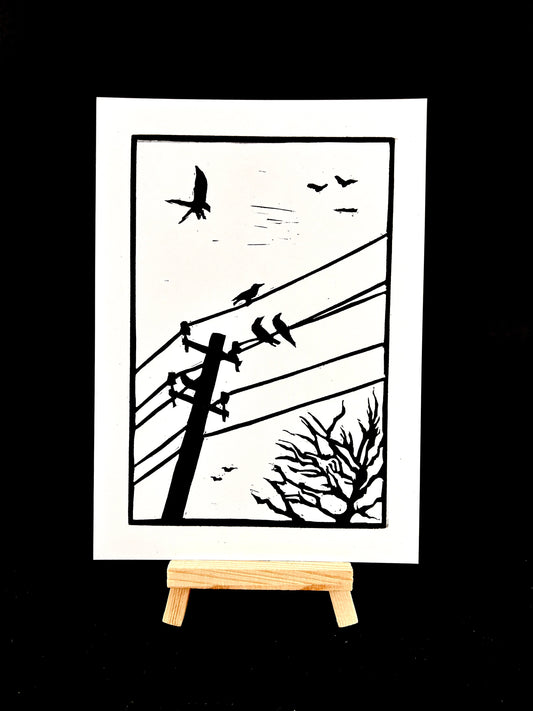 Birds on a Wire - Taking Flight - Arts & Crafts