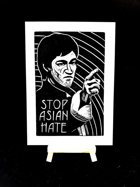 Bruce Lee - Stop Asian Hate - Arts & Crafts
