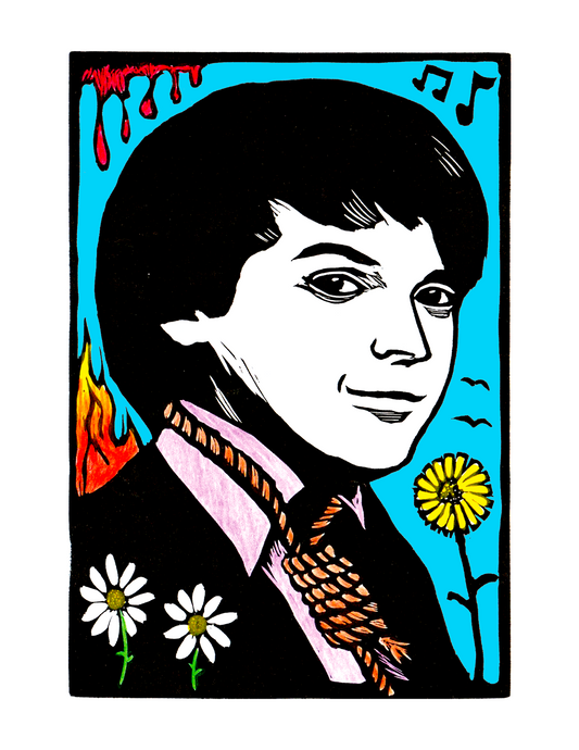 Bud Cort as Harold / Harold and Maude (8.5 x 11’’) color print - Arts & Crafts
