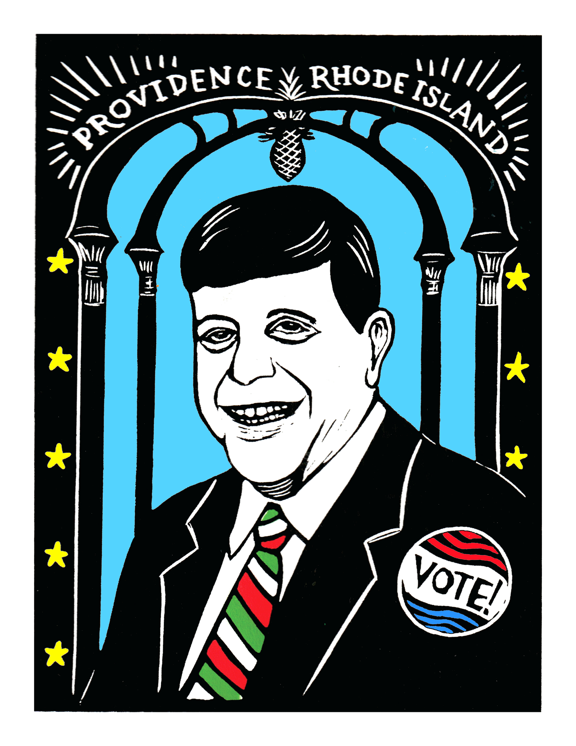 Buddy Cianci - VOTE! (8.5 x 11’’) color print - Prints