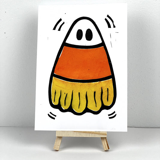 Candy Corn Ghost - Arts & Crafts