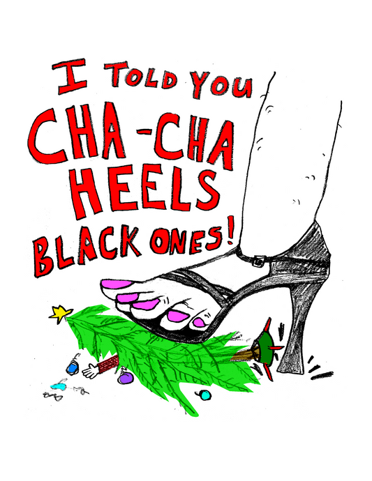 CHA-CHA HEELS (8.5 x 11’’) color print John Waters Divine Female Trouble - Prints
