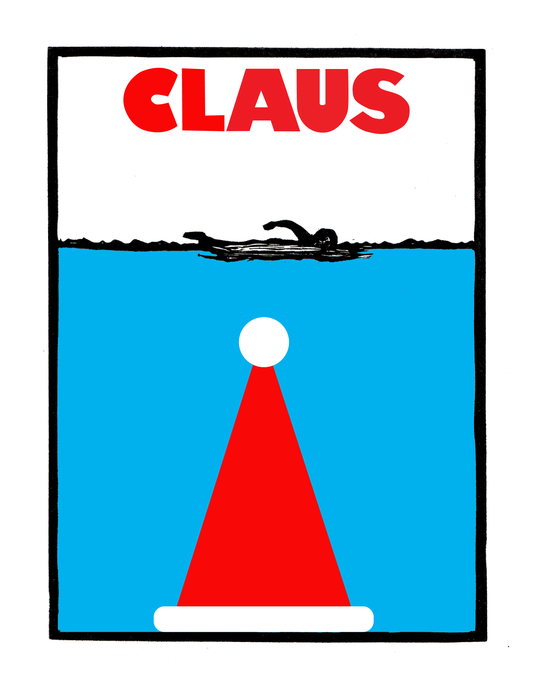 CLAUS - JAWS (8.5 x 11’’) color print - Arts & Crafts