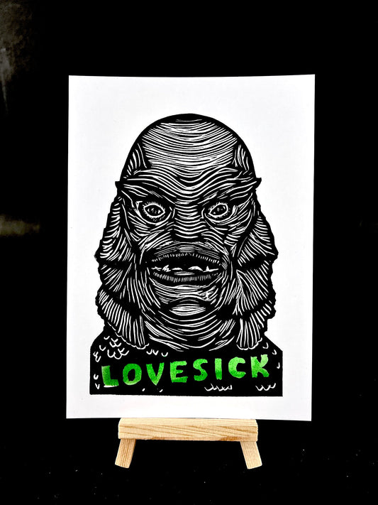 Creature from the Black Lagoon - Gill-Man - LOVESICK - Arts & Crafts