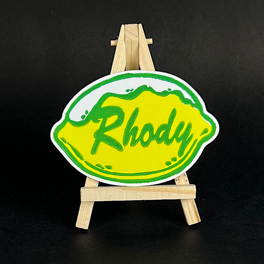 Rhody Lemon - sticker - Arts & Crafts