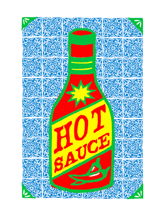 HOT SAUCE (8.5 x 11’’) color print - Arts & Crafts