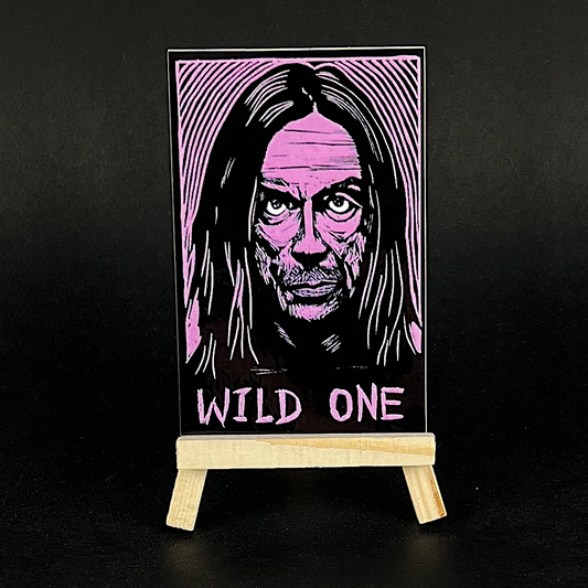 Iggy Pop (Wild One) - sticker - Arts & Crafts