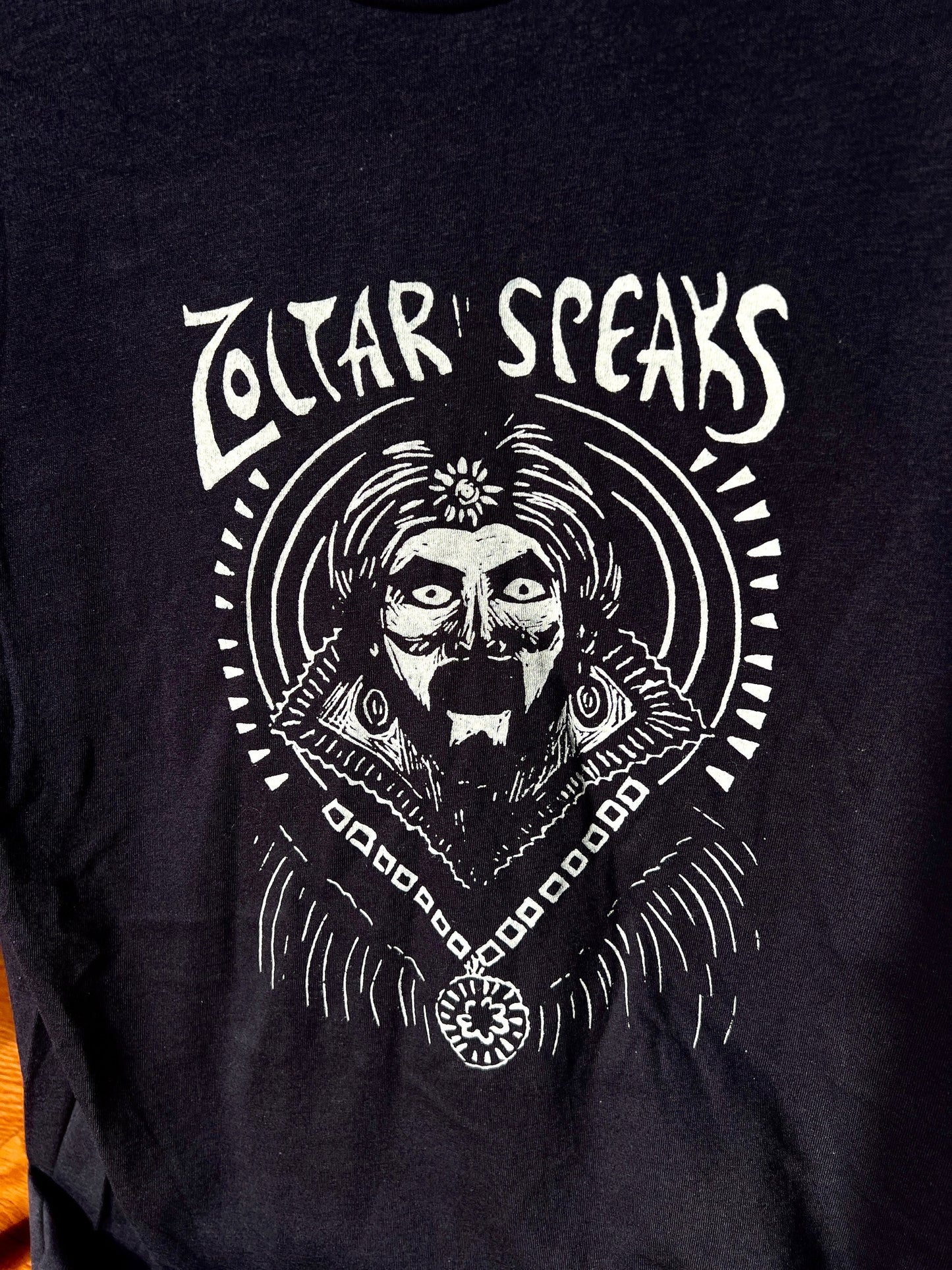 ZOLTAR SPEAKS fortune teller tee t-shirt Big Tom Hanks
