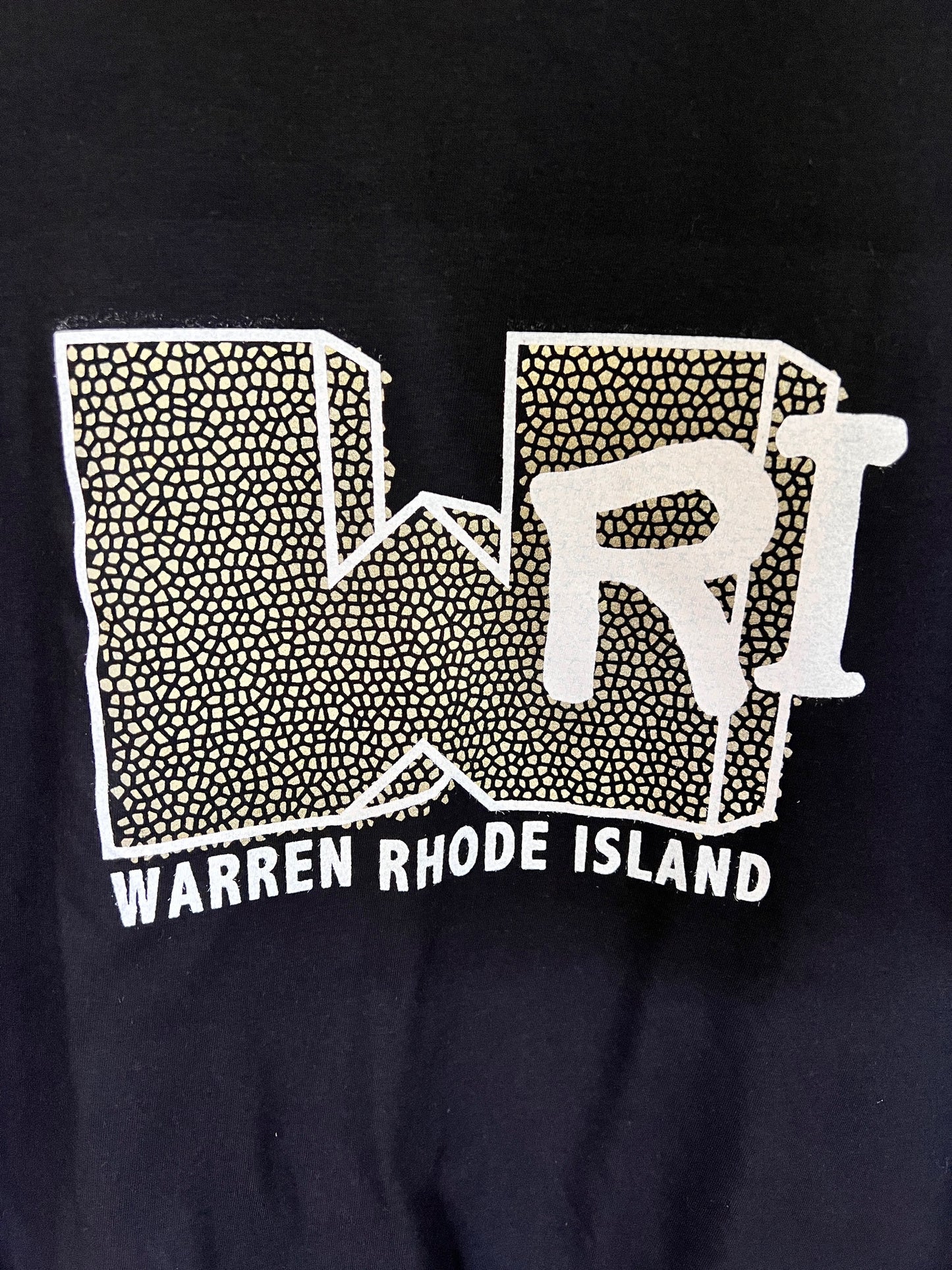 WARREN RHODE ISLAND MTV - WRI - Black T-shirt apparel screen printed