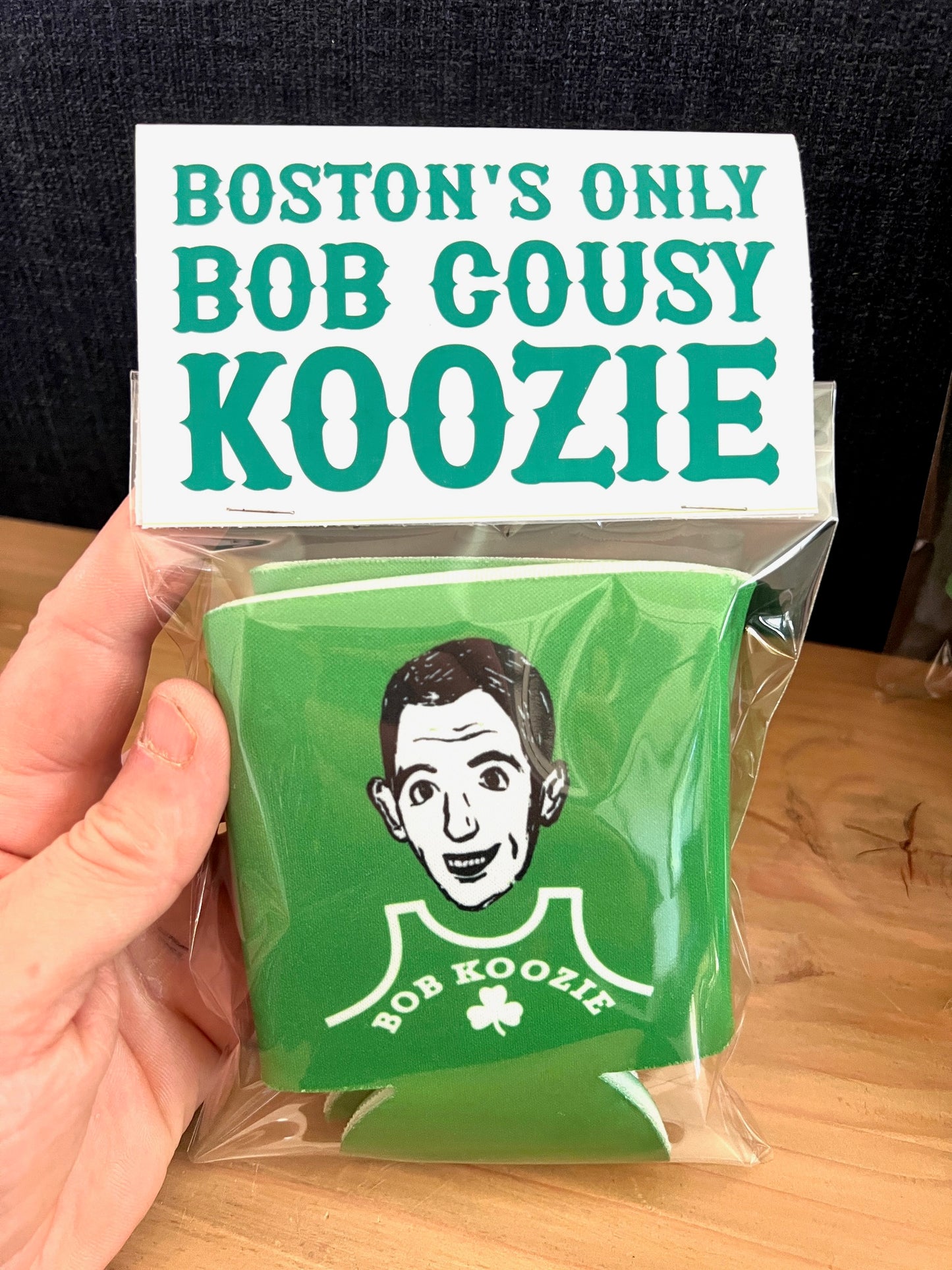 BOB COUSY KOOZIE - Boston's Own! - Celtics Boston Merch