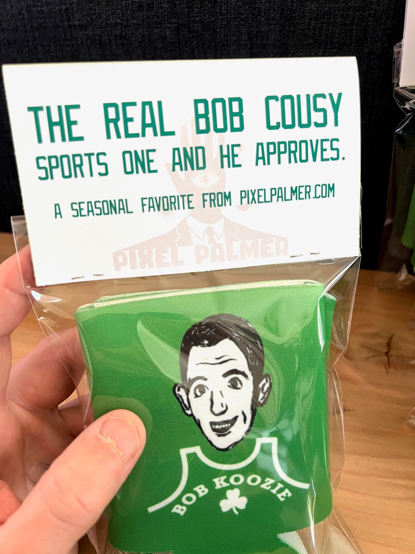 BOB COUSY KOOZIE - Boston's Own! - Celtics Boston Merch