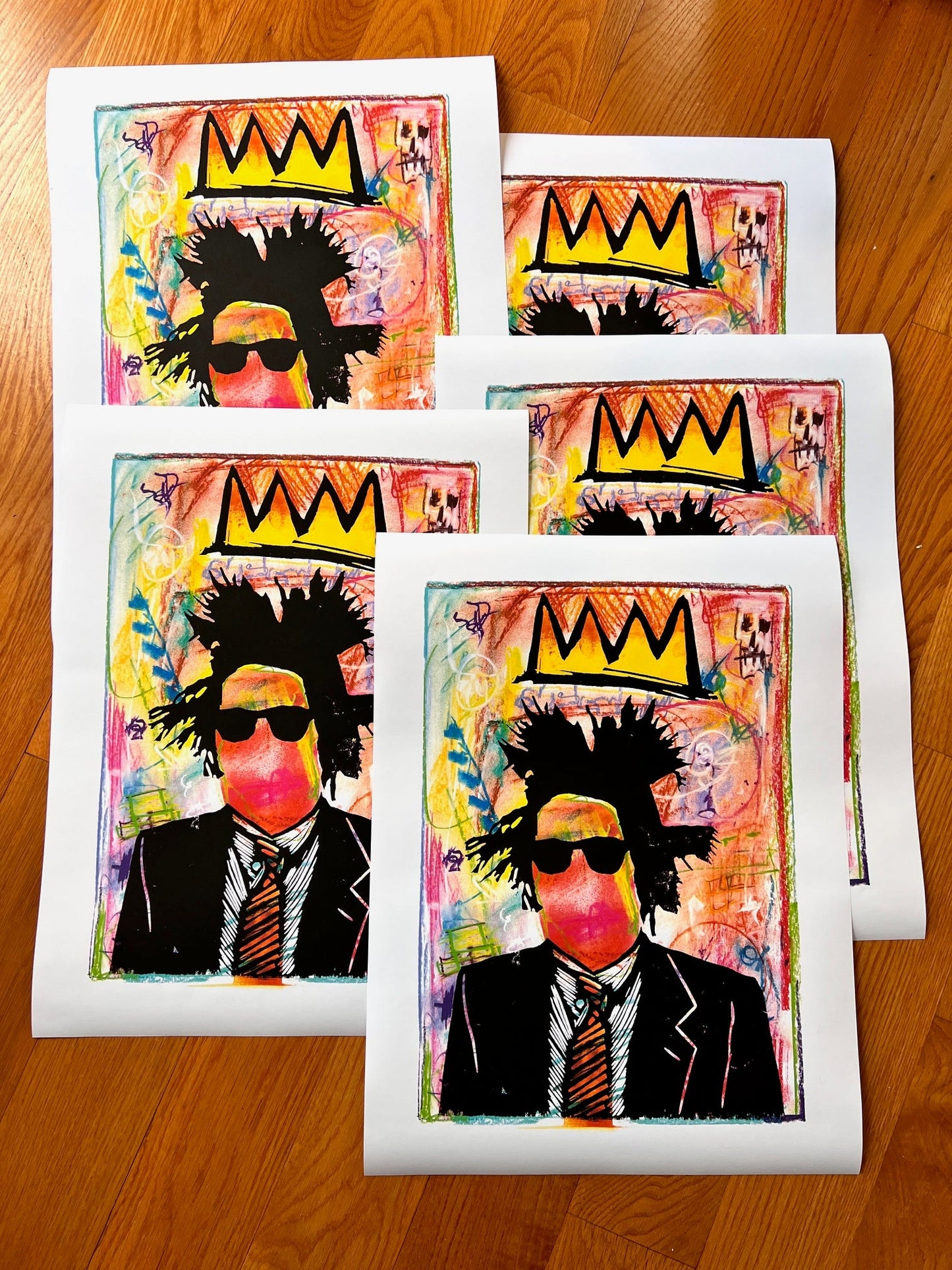 KING AND CROWN (1): Reproduction of Original: 18x24’’ Heavy Paper Signed Numbered - PRINTS
