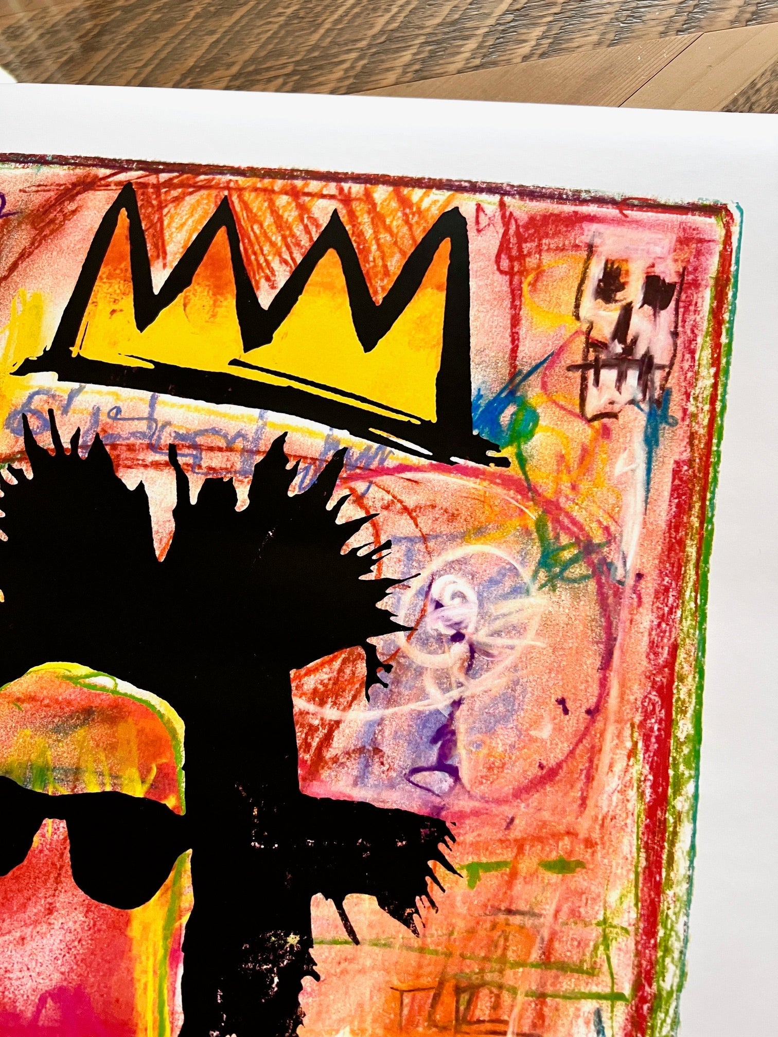 KING AND CROWN (1): Reproduction of Original: 18x24’’ Heavy Paper Signed Numbered - PRINTS