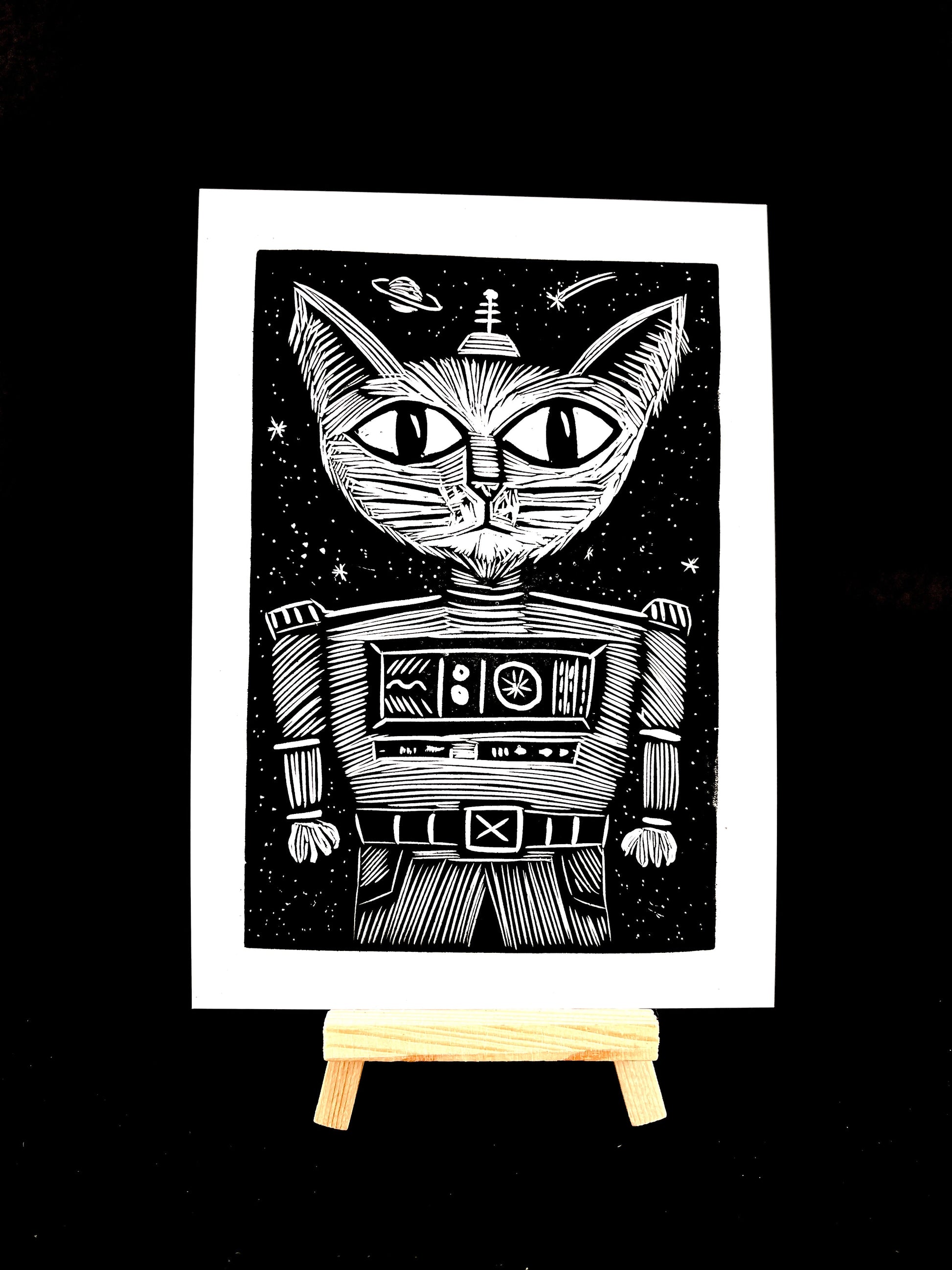 Major Tom Cat (Space Catdet) - Arts & Crafts