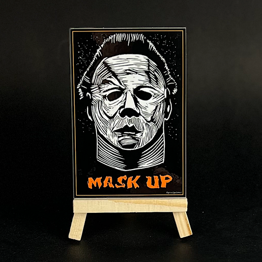 Michael Myers (Mask Up) - sticker - Arts & Crafts