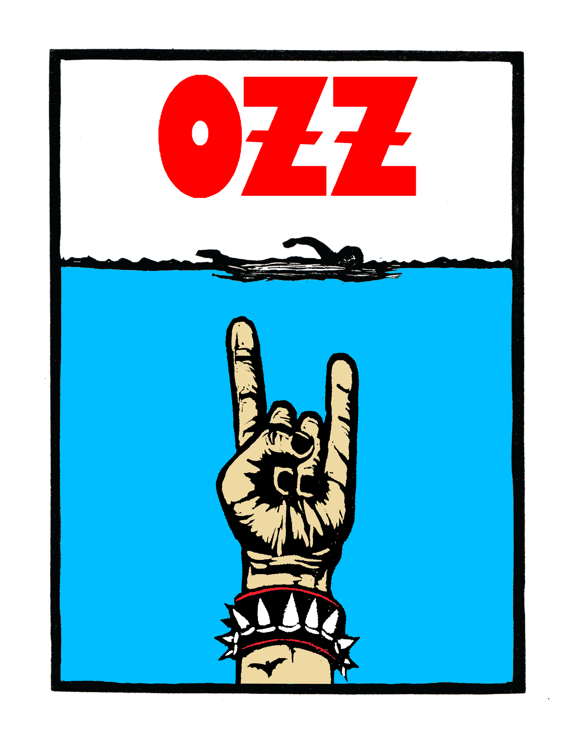 OZZ - JAWS (8.5 x 11’’) color print - Prints