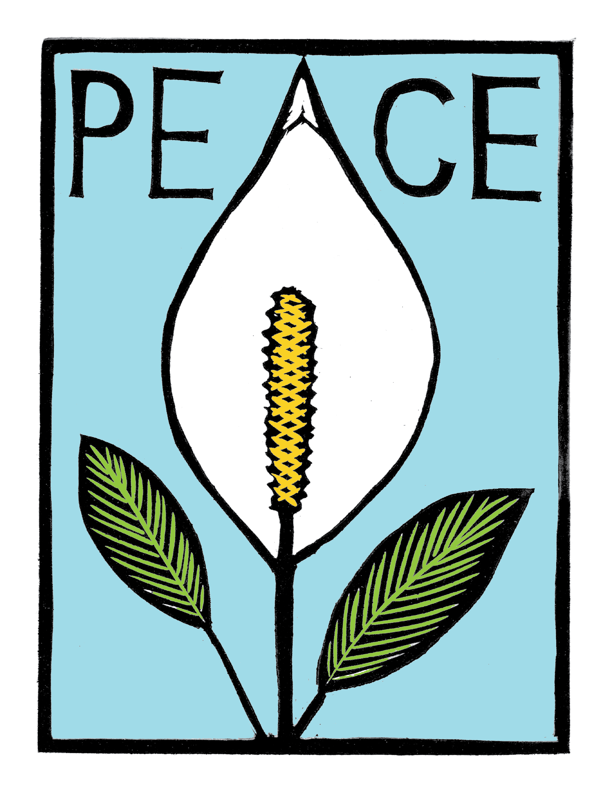 Peace Lily (8.5 x 11’’) color print - Prints