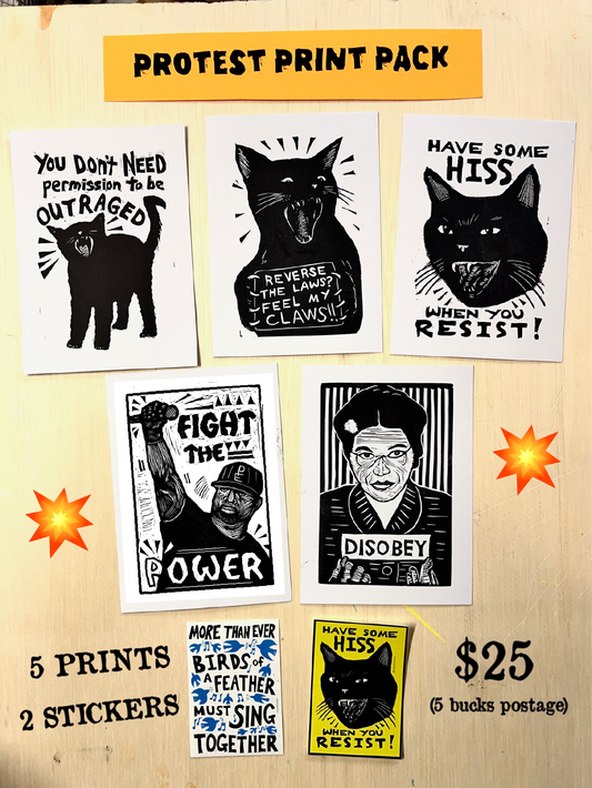 PROTEST PRINT PACK - PRINTS