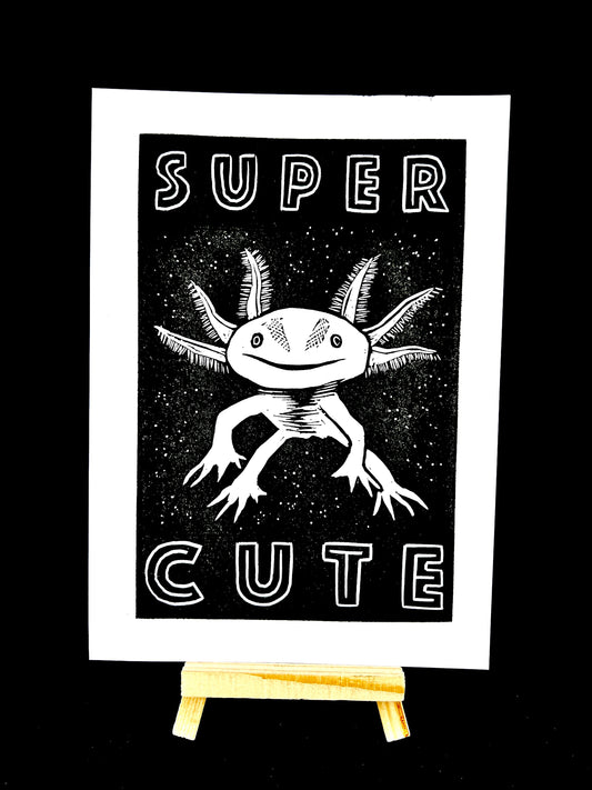 SUPER CUTE - Axolotl Salamander - Arts & Entertainment