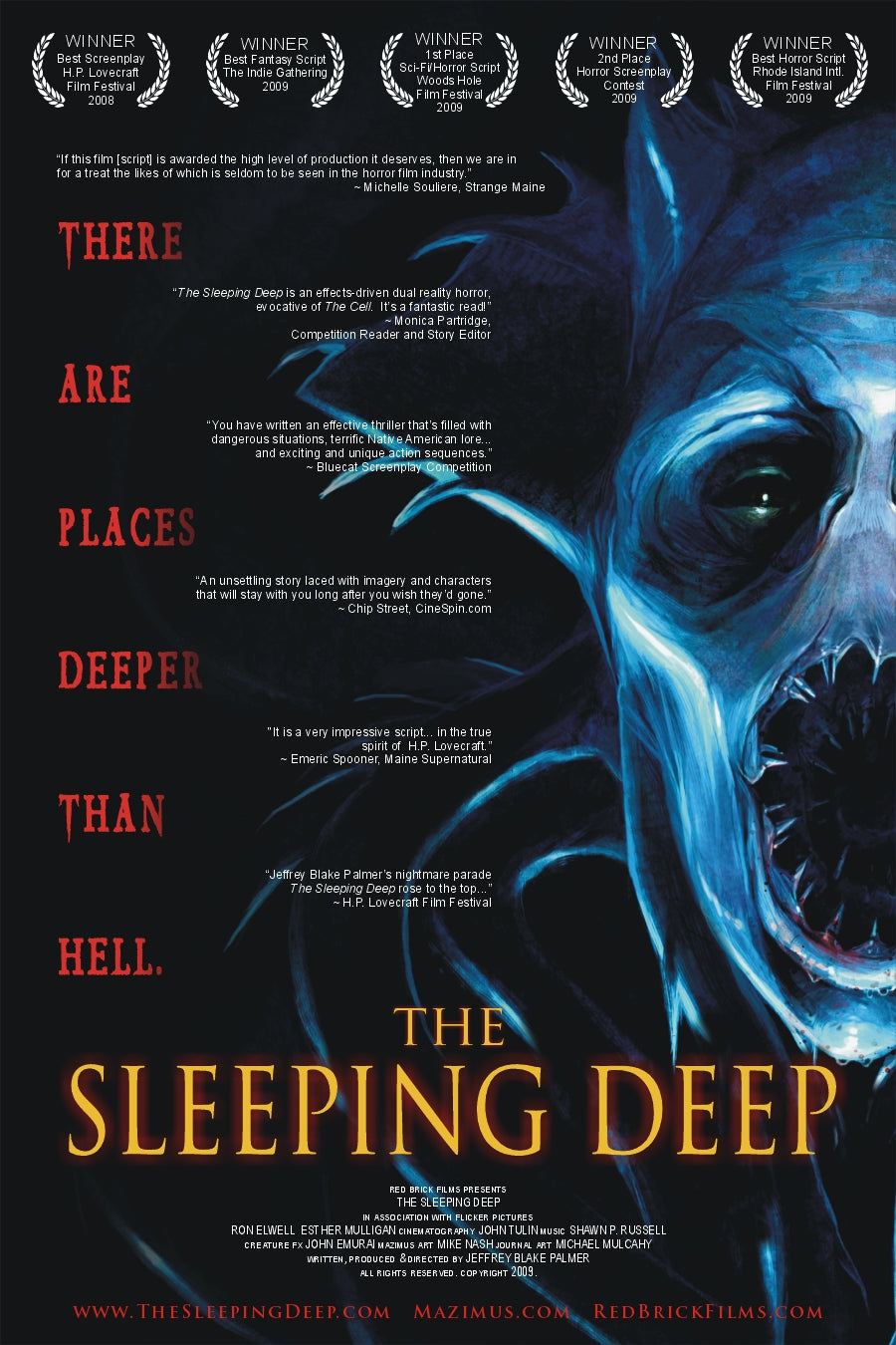 THE SLEEPING DEEP:: Award-Winning Fantasy Horror Feature Screenplay Spec - Screenplay